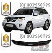 Дефлектор капота (прозрачный) CHERY TIGGO (2011-)