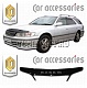 Очки на фары (Серые) TOYOTA MARK2 QUALIS WAGON (97-02)