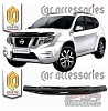 Дефлектор капота (Серый) NISSAN TERRANO (2013-)