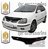 Дефлектор капота (Прозрачный) NISSAN TINO / ALMERA (98-03)