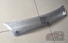 Дефлектор капота (Шелкография серебро) NISSAN X-TRAIL T30 (00-05)