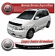 Дефлектор капота (Прозрачный) MITSUBISHI MIRAGE DINGO (02-)