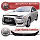 Дефлектор капота длинный (прозрачный) MITSUBISHI LANCER (07-)