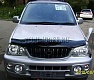 Дефлектор капота (черный) DAIHATSU TERIOS