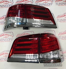 Стоп-сигналы (красные рестайлинг) LEXUS LX570 (2008-2015)