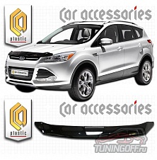 Дефлектор капота (серый) FORD ESCAPE / KUGA (2013-)