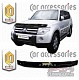 Дефлектор капота (черный) MITSUBISHI PAJERO / MONTERO V93 (07-)