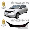 Дефлектор капота (серый) HONDA CIVIC (2000-2005) EU1-EU4, EP3