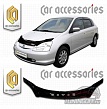 Дефлектор капота (серый) HONDA CIVIC (2000-2005) EU1-EU4, EP3