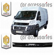 Дефлектор капота (черный) FIAT DUCATO (2006-)