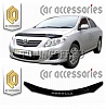 Очки на фары (серые) TOYOTA COROLLA / ALTIS (2008-)