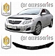 Очки на фары (серые) TOYOTA COROLLA / ALTIS (2008-)