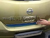 Хромированная накладка на заднюю дверь NISSAN TIIDA / LATIO
