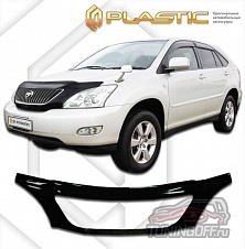 Дефлектор капота (черный) TOYOTA HARRIER (02-06)