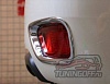 Хромированные накладки на катафоты заднего бампера NISSAN PATROL Y62 (2010-)