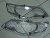 Очки на фары (Шелкография чёрная) MITSUBISHI OUTLANDER (06-)