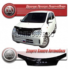 Дефлектор капота (прозрачный) DAIHATSU MIRA (2002-2006)