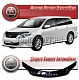 Дефлектор капота (черный) TOYOTA COROLLA FIELDER (2006-2012)