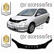Дефлектор капота (черный) HONDA CIVIC TYPE R EU1-EU4,EP3 (00-05)