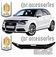 Дефлектор капота (прозрачный) AUDI A1 (2010-)