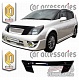 Дефлектор капота (серый) TOYOTA OPA (00-05)