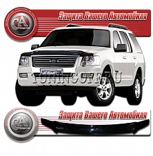 Дефлектор капота (серый) FORD EXPLORER (2006–2010)