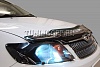 Очки на фары (Серые) TOYOTA MARK2 QUALIS WAGON (97-02)
