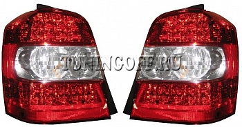 Стоп-сигналы светодиодные (красные) TOYOTA KLUGER / HIGHLANDER (2003-2007)