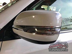 Накладки на зеркала Sport Plus (хромированные) LEXUS GX460
