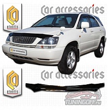Дефлектор капота (серый) LEXUS RX300 (98-02)