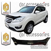 Дефлектор капота (серый) CHANGAN CS35 (2013-)