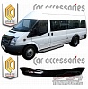 Дефлектор капота (черный) FORD TRANSIT (2006-)