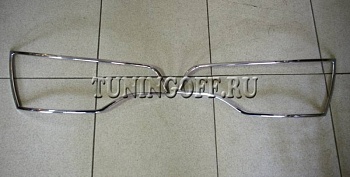 Хромированные накладки на стоп-сигналы AUDI Q7 (2006-)