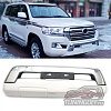 Накладка на передний бампер TOYOTA LAND CRUISER 200 (2016-)