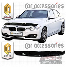 Дефлектор капота (прозрачный) BMW 3Series (2011-)