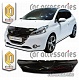 Дефлектор капота (прозрачный) PEUGEOT 208 (2012-)