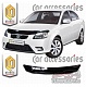 Дефлектор капота (прозрачный) KIA RIO (2005-2010)
