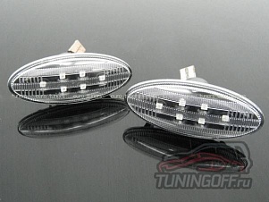Поворотники крыла (Светодиодные черные) NISSAN LAFESTA (2004-)