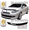 Дефлектор капота (прозрачный) RENAULT FLUENCE (2009-)
