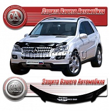 Очки на фары (Черные) MERCEDES-BENZ ML 350 (05-)