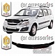 Дефлектор капота (серый) LADA LARGUS