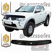 Дефлектор капота (серый) MITSUBISHI TRITON / L-200