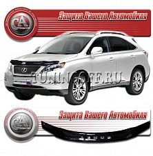 Дефлектор капота (серый) HARRIER / LEXUS RX350 / RX450 (2009-)