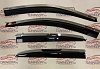 Ветровики дверные (Хром молдинг LEXUS) TOYOTA HARRIER (02-)