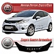 Дефлектор капота (серый) FORD FIESTA (2008-)