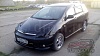Очки на фары (черные) TOYOTA WISH (2003-2005)
