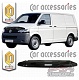Дефлектор капота (прозрачный) VOLKSWAGEN TRANSPORTER T5 / MULTIVAN / CARAVELLE (2009-)