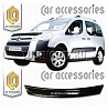 Дефлектор капота (прозрачный) CITROEN BERLINGO (2008-)
