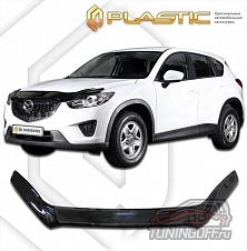 Дефлектор капота (серый) MAZDA CX-5 (2012-)