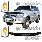 Дефлектор капота (прозрачный) LAND CRUISER PRADO 9X (96-01)
